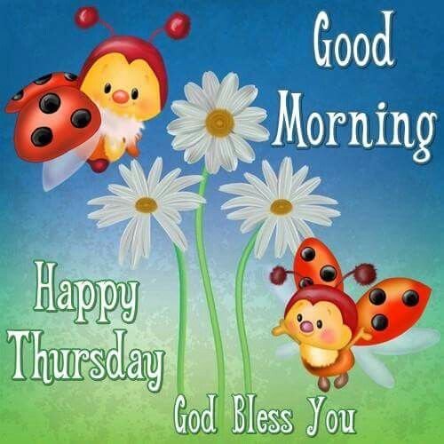 Good Morning Happy Thursday God Bless You Pic