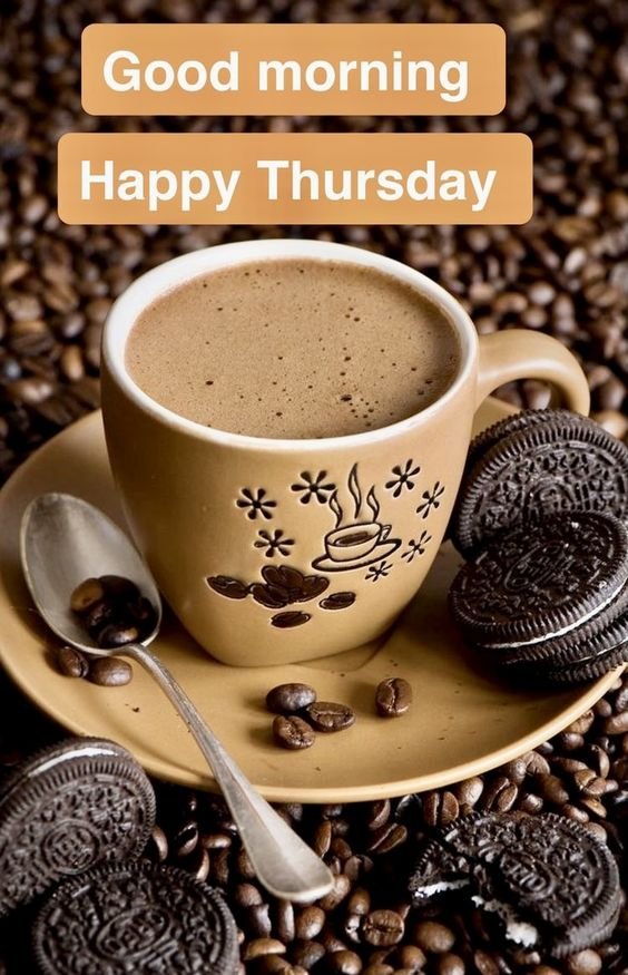 Good Morning Happy Thursday With Coffee Picture