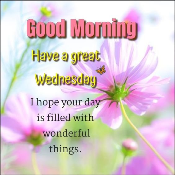 Good Morning Wishes Wednesday Images - Good Morning Pictures