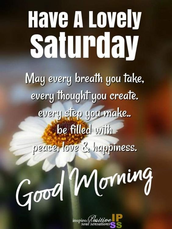 Good Morning Wishes Saturday Images - Good Morning Pictures