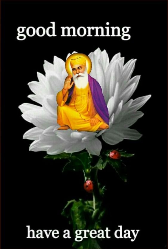 Good Morning Guru Nanak Dev Ji Have A Great Day Pic