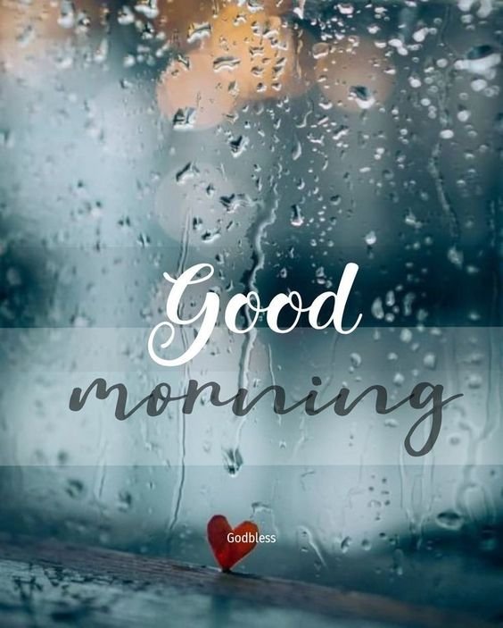 Good Morning Rainy Day Status