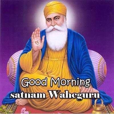 Good Morning Satnam Waheguru Statusi