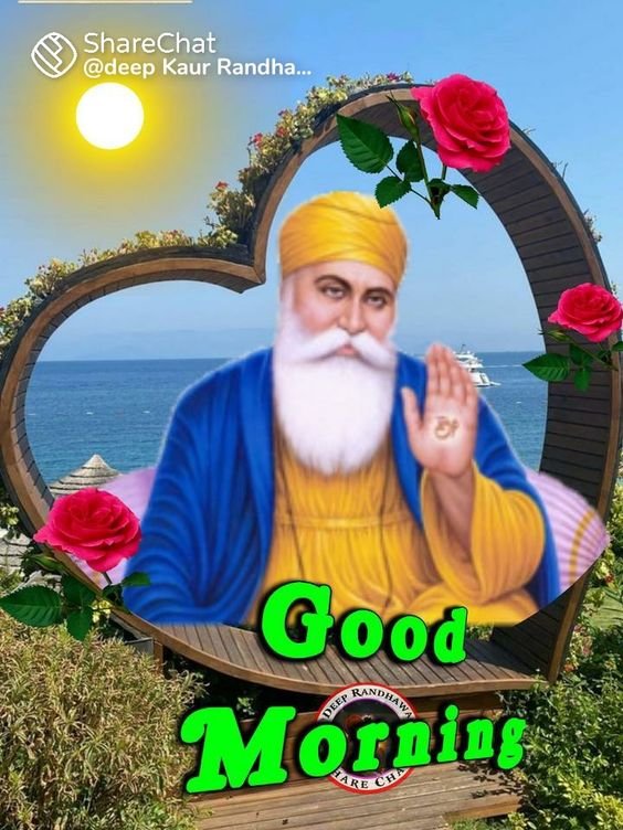 Guru Nanak Dev Ji Good Morning Picture