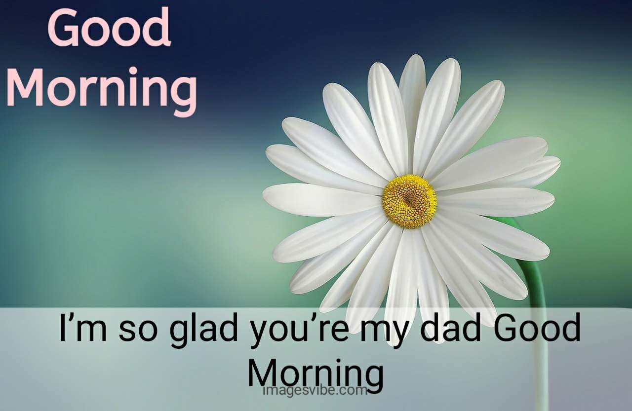 I'm So Glad That You Are My Father Good Morning Status