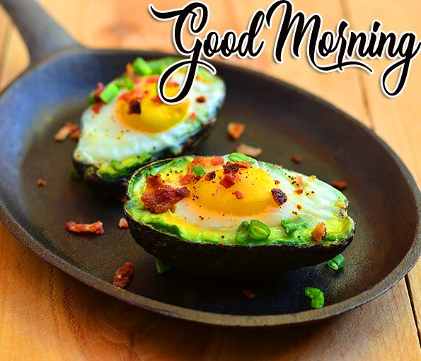 Avocada Egg Good Morning Image
