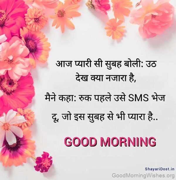 Best Good Morning Shayari Pic