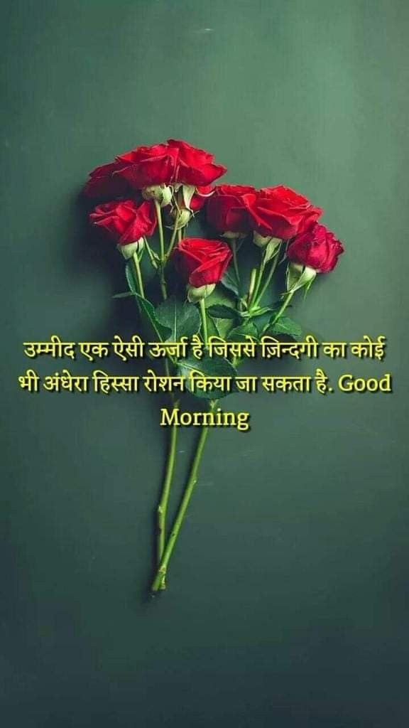 Hindi Good Morning Wish Pic