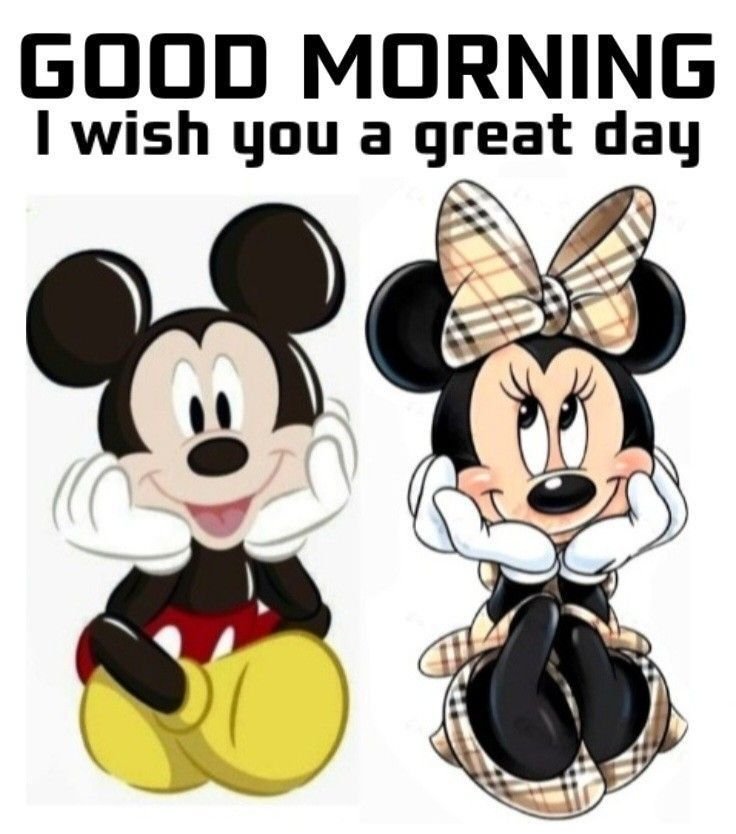 Amazing Good Morning Mickey