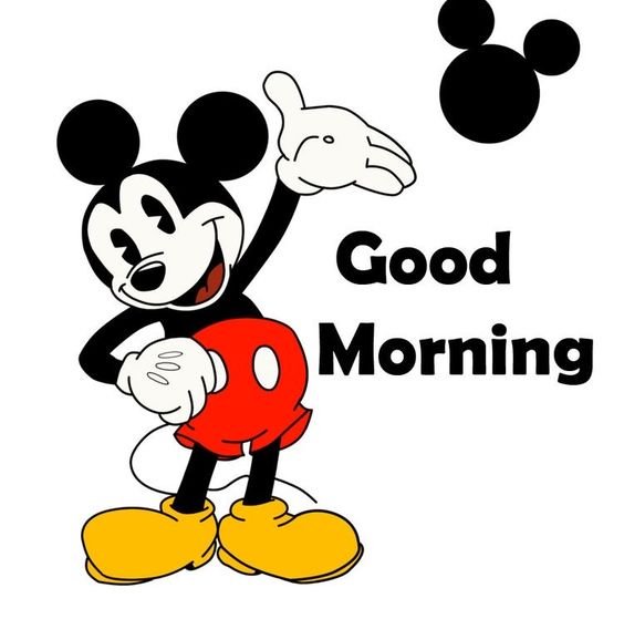 Amazing Picture Of Good Morning Mickey