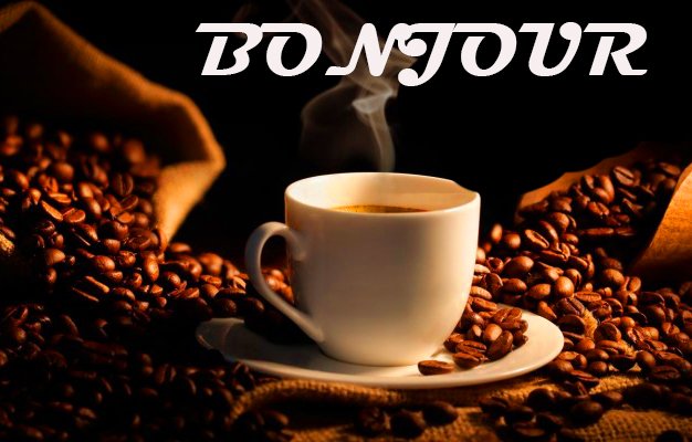 Coffee With Bonjour Wish