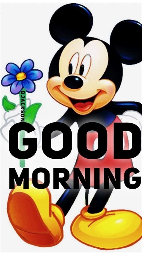 Good Morning Cool Mickey Mouse Picture