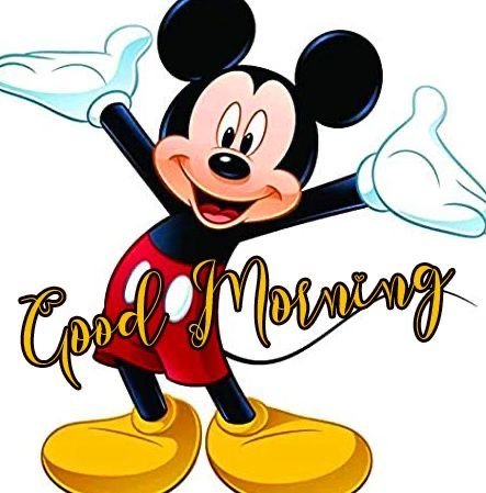 Good Morning Cool Mickey Mouse