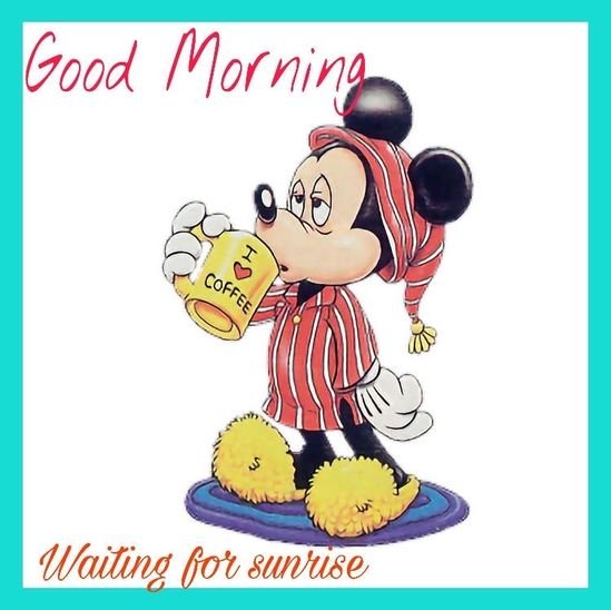 60+ Good Morning Mickey Mouse Images - Good Morning Pictures