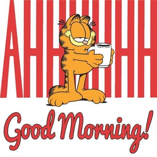 Good Morning Garfield Ahhhhh