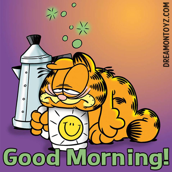 Good Morning Garfield Dreaming