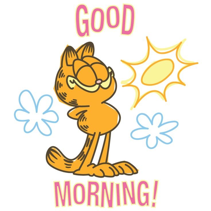 Good Morning Garfield Sun