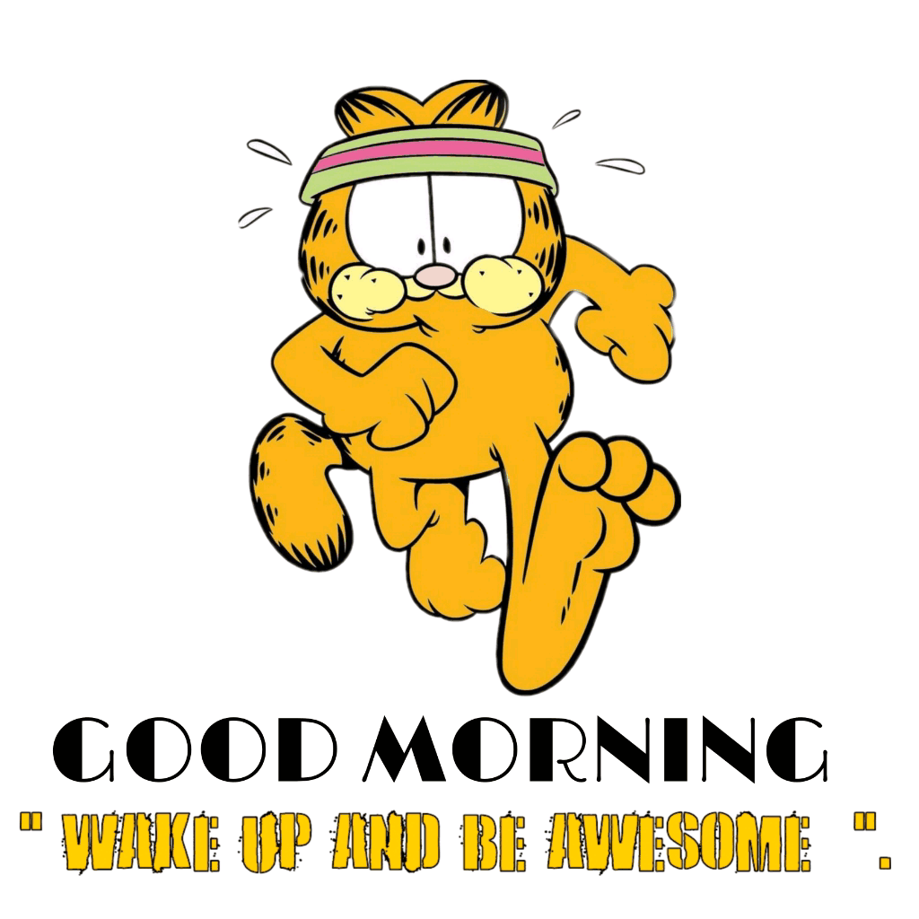 Good Morning Garfield Wake Up