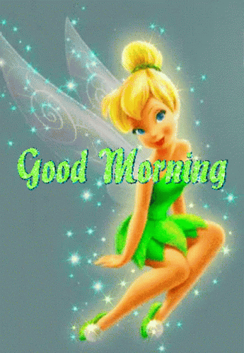 Good Morning Green Angel Gif