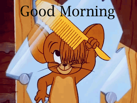 Good Morning Jerry Funny Gif