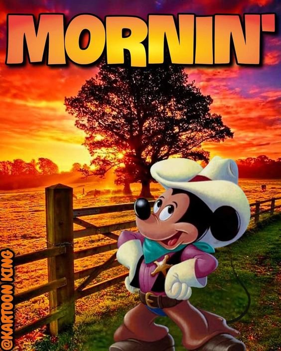 Good Morning Mickey Mouse Pic