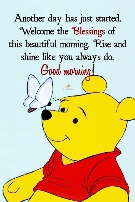 40+ Good Morning Winnie The Pooh Images - Good Morning Pictures