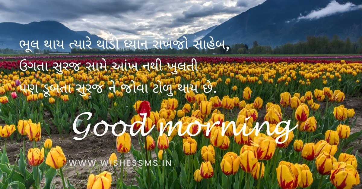 Gujarati Ma Good Morning Message